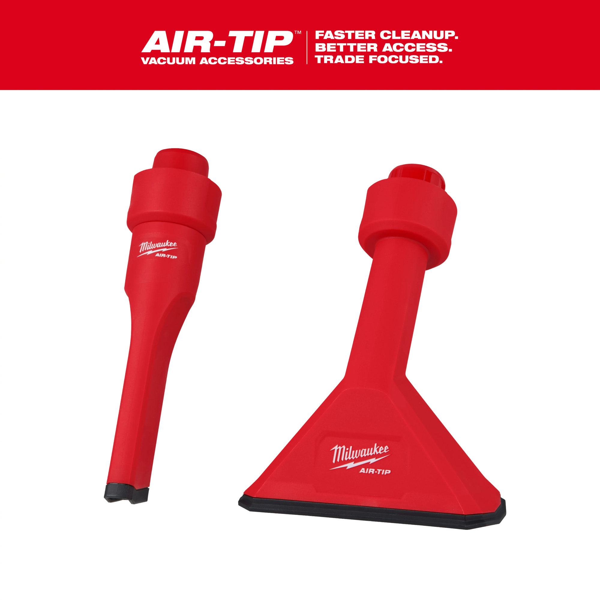 Milwaukee Air-Tip Non-Marring Utility Vacuum Nozzle Kit, Model# 49-90-2034